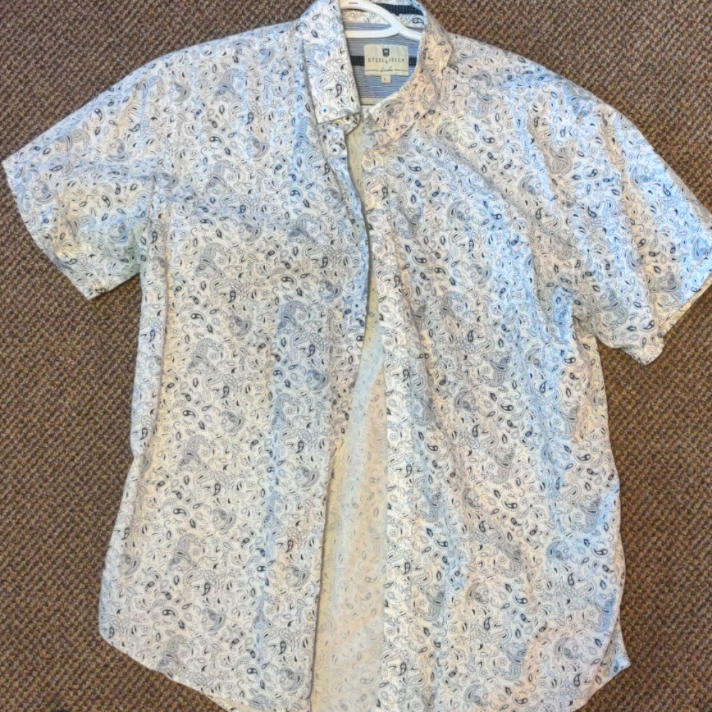 Bohemian style short sleeve shirt